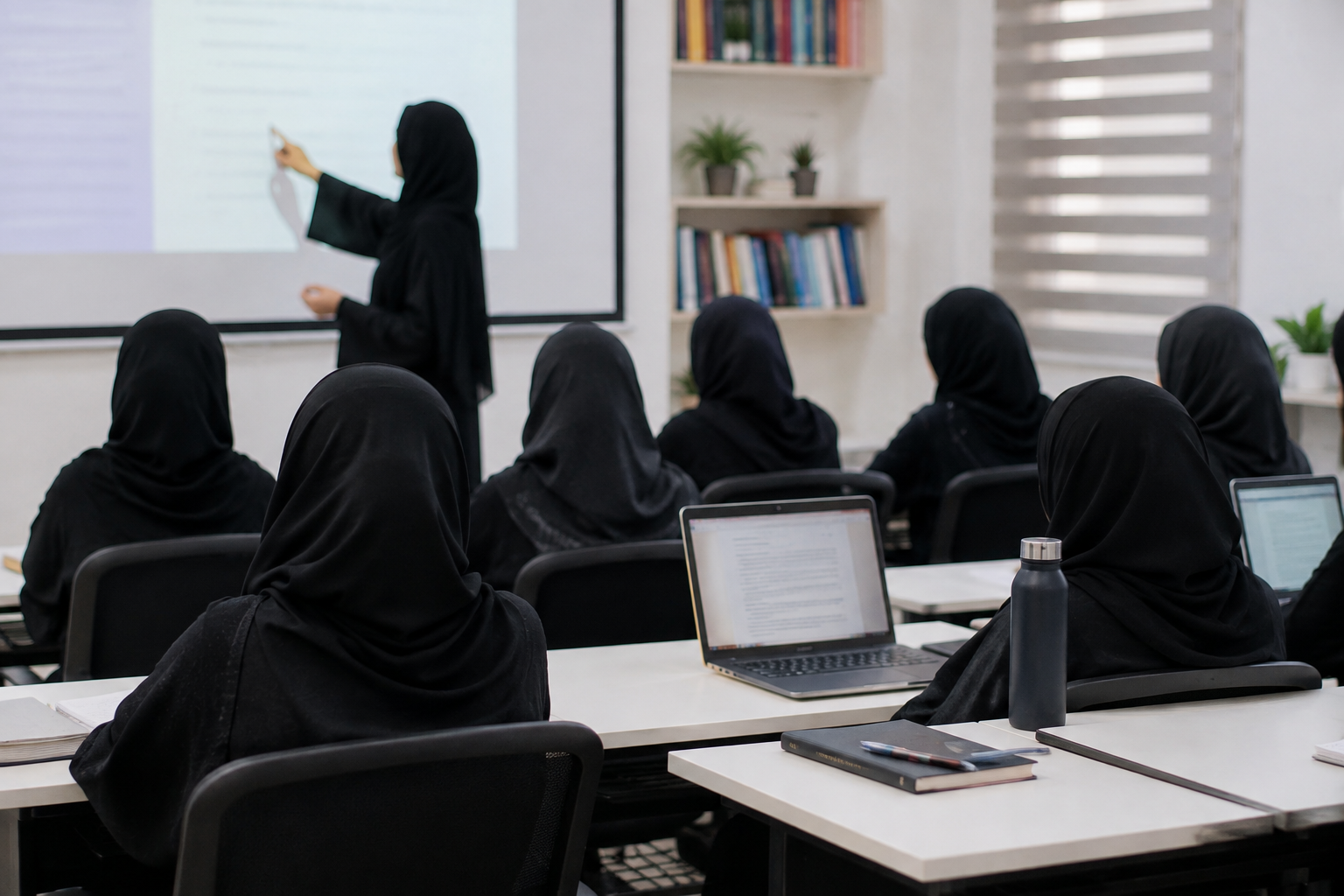 Students attending higher education