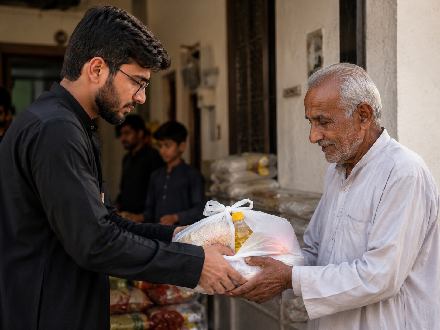Charitable food distribution